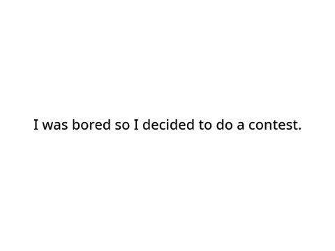 CONTEST!