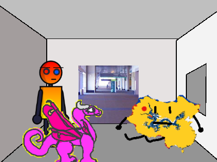 Add yourself in the elevator!