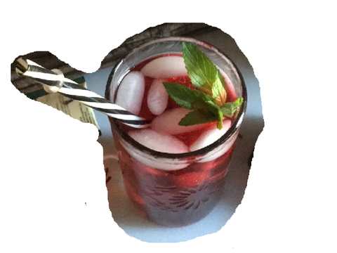 Hibiscus tea :D