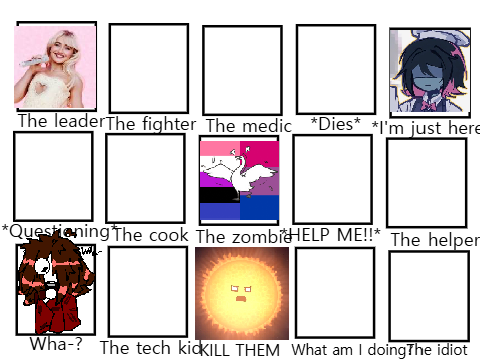 Who would you be in a Zombie Apocalypse?  remix remix remix