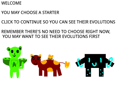 Alton Towers Pokemon Region Starters