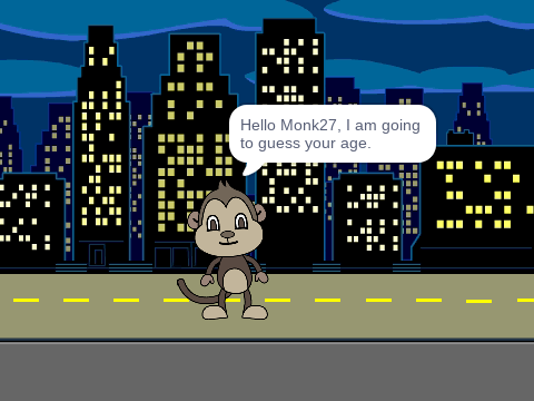 Can a Monkey Guess Your  Age??????