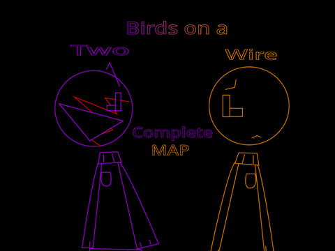 - Two Birds on a Wire - Hosted by @black_hat_cat - Complete MAP -
