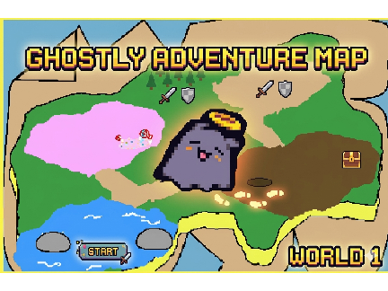 GHOSTLY ADVENTURE MAP