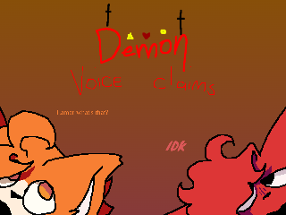 Demon Character Voice Claims!
