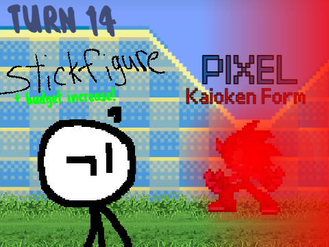 Pixel Vs. Stickfigure [ 15 ]