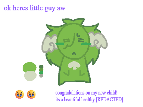 ୨୧ made a little creature