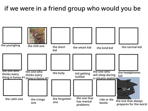 what we are in a friend group!! remix