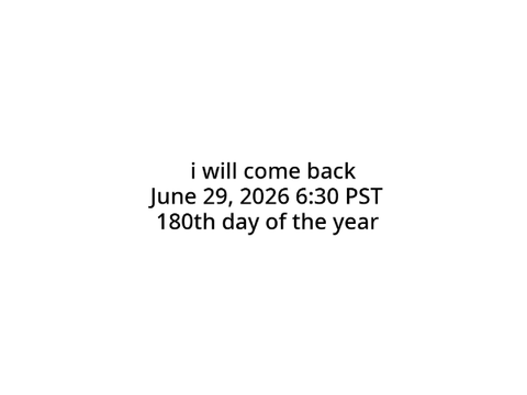 announcement