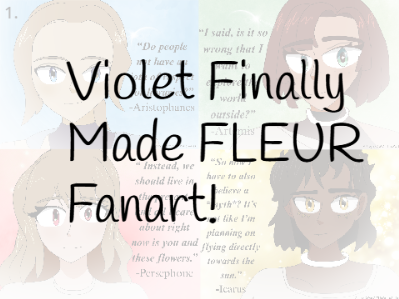 FLEUR Fanart That I Really Should've Drawn Earlier
