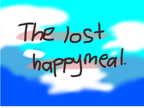 Comic Contest entry : The lost happy meal