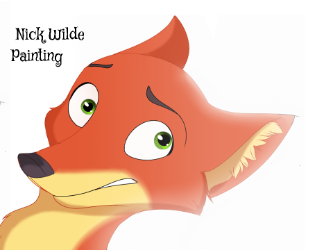 Speedpainting Nick Wilde (Paint Tool Sai) 