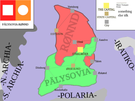 Map of Pälysovia-Rønnd