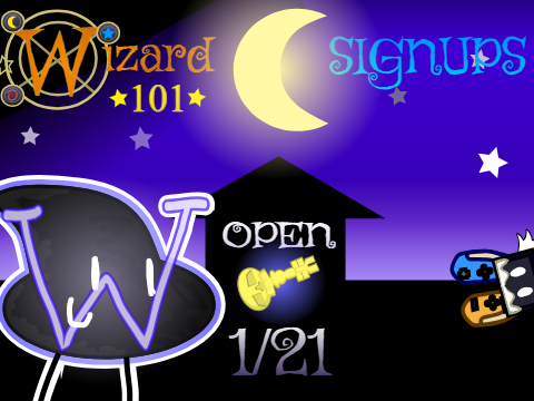 WIZARD101 signup