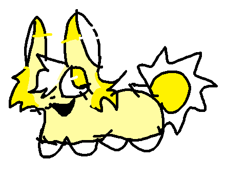 sunny bunny oc made in science class