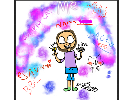 My new me drawing!