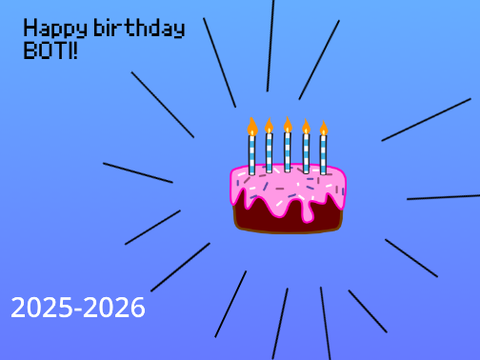Happy birthday BOTI!