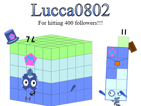 400 FOLLOWERS OF LUCCA0802!!!!!