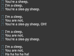 Sleepy Sheep