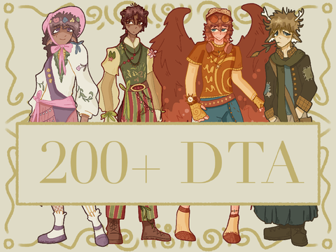 200+ DTA ❀ ೄྀ࿐ˊˎ- (Open!)