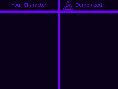 Demonized OCs
