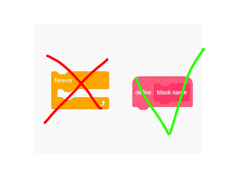 How to make 4ever with block