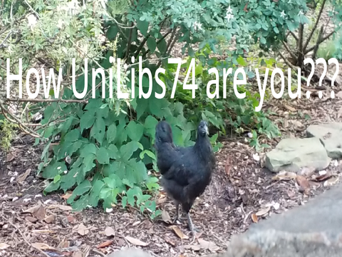 How UniLibs74 are you? 