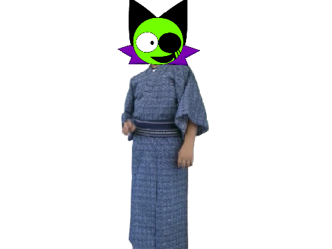 ※実写注意　中学で和服着た