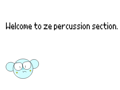 If you're percussion and understand this, add urself hehe