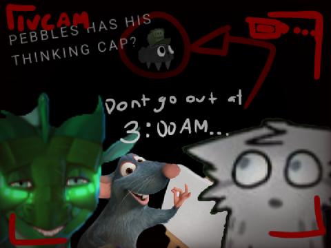 PEBBLE HAS HIS ✨THINKING CAP✨