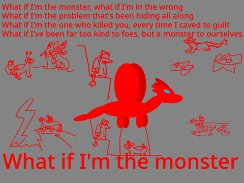 Continue the WoF comic -What if I'm the Monster-
