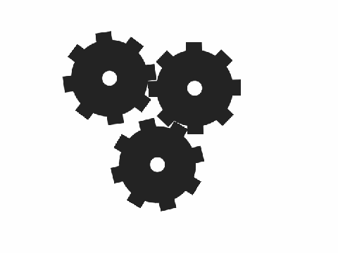 Spinning gears!