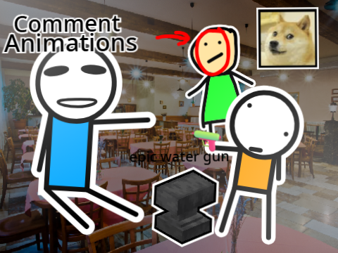 Comment animations