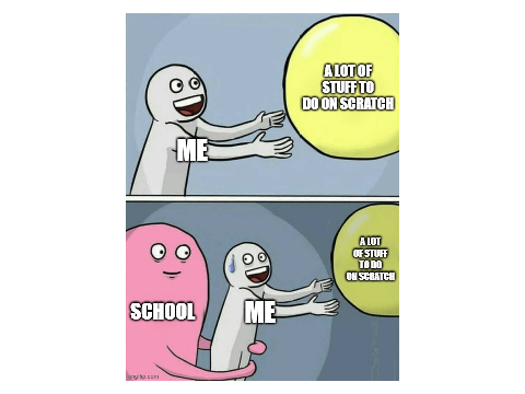 Today is the first day of school, So I decided to made this meme.
