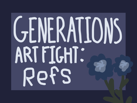 Gens Art Fight refs!