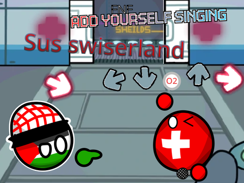 Sus Switzerland vs crew Palestine #FNF #trending