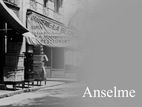 Anselme • Au Cabaret du Veilleur.