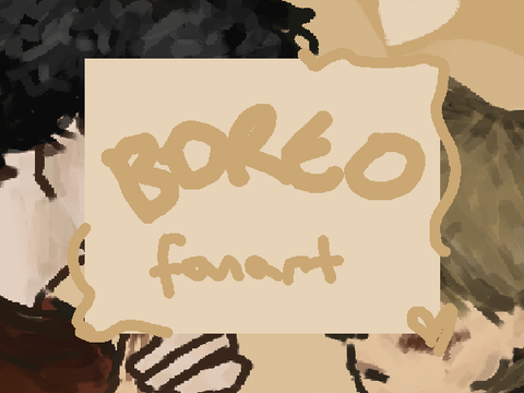 ✮ | boreo fanart (+ the goldfinch rant)