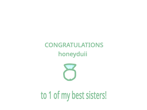 im so happy for you!