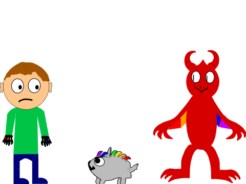 He don't bite (My dandy's world OC)