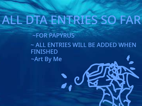 All Entries ☆.。.:*・°☆  