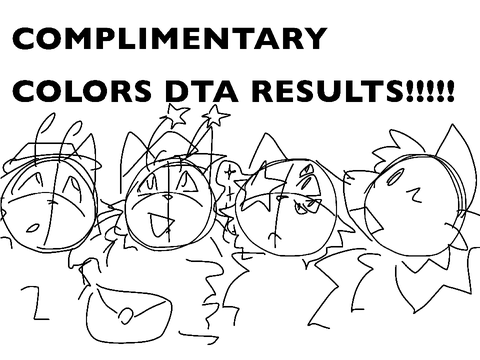 COMPLIMENTARY COLORS DTA RESULTS!
