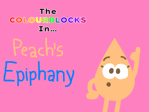 Colourblocks Shorts: Peach's Epiphany