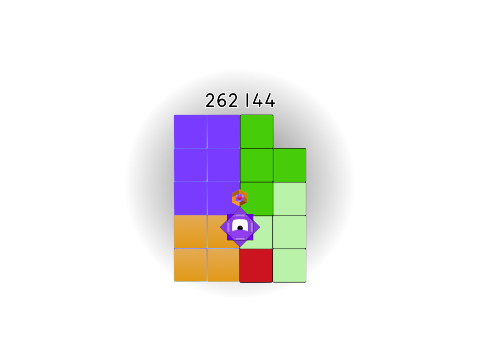 262144 anim (SuperPerfect number)
