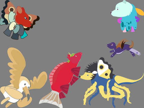 Made up animals