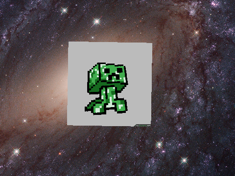 Mouse-pointer Minecraft edition!