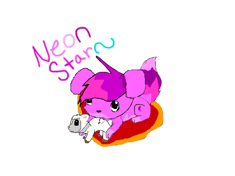 Neonstar for Fluffowuffo (~ArtTrade~)