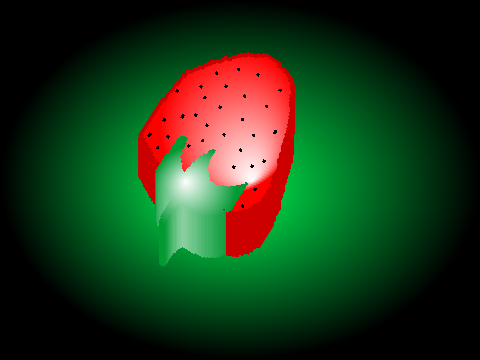 3D Strawberry