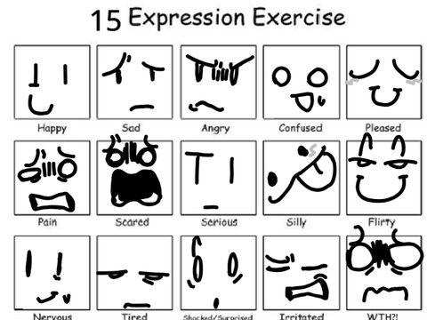 my expressions 