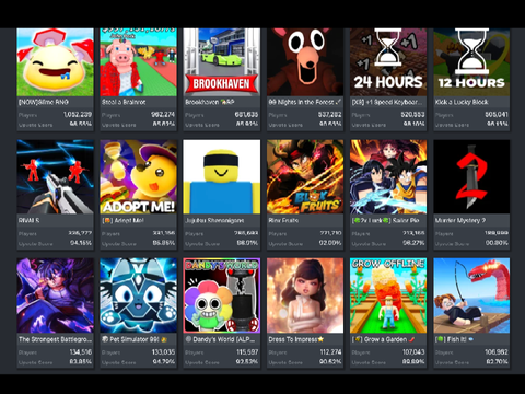 Top Roblox Games (May 2026)